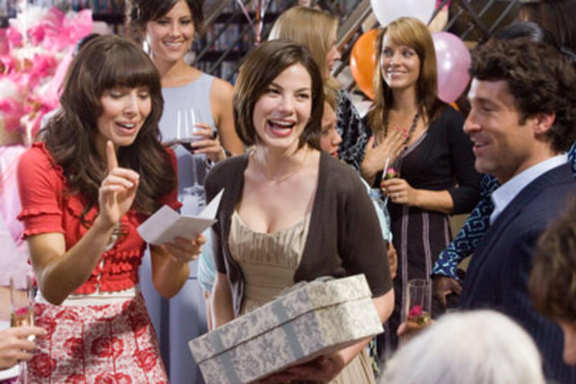 Michelle Monaghan and Patrick Dempsey in "Made of Honor."
